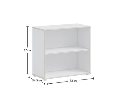 Montes White Medium Size Storage