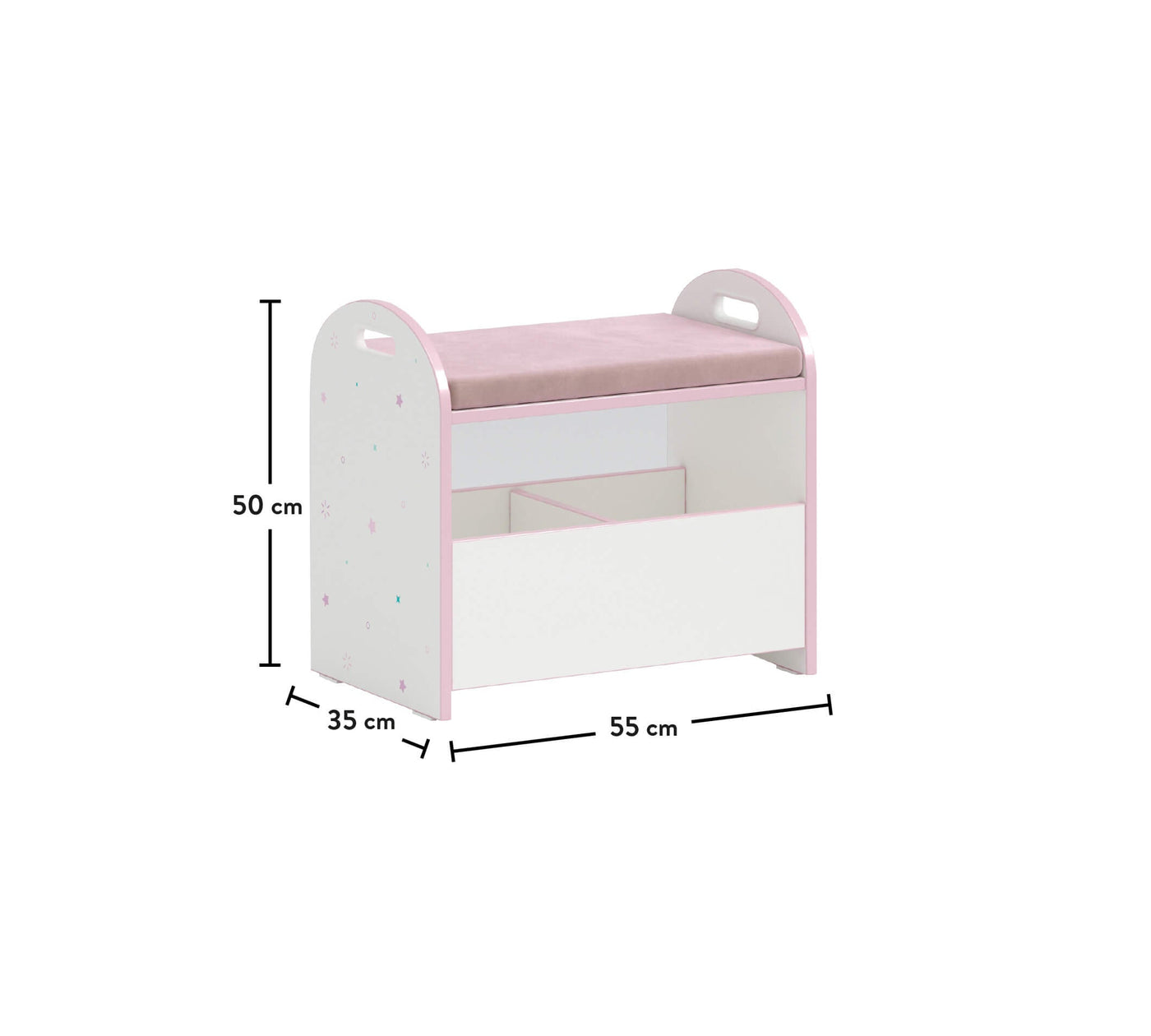 Princess Toy Box Puff