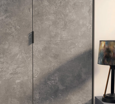 Space Gray خزانة ببابين
