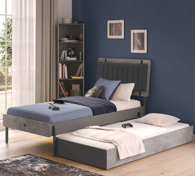 Space Gray Pull-out Bed (90x190 cm)