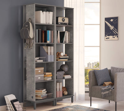 Space Gray Bookcase