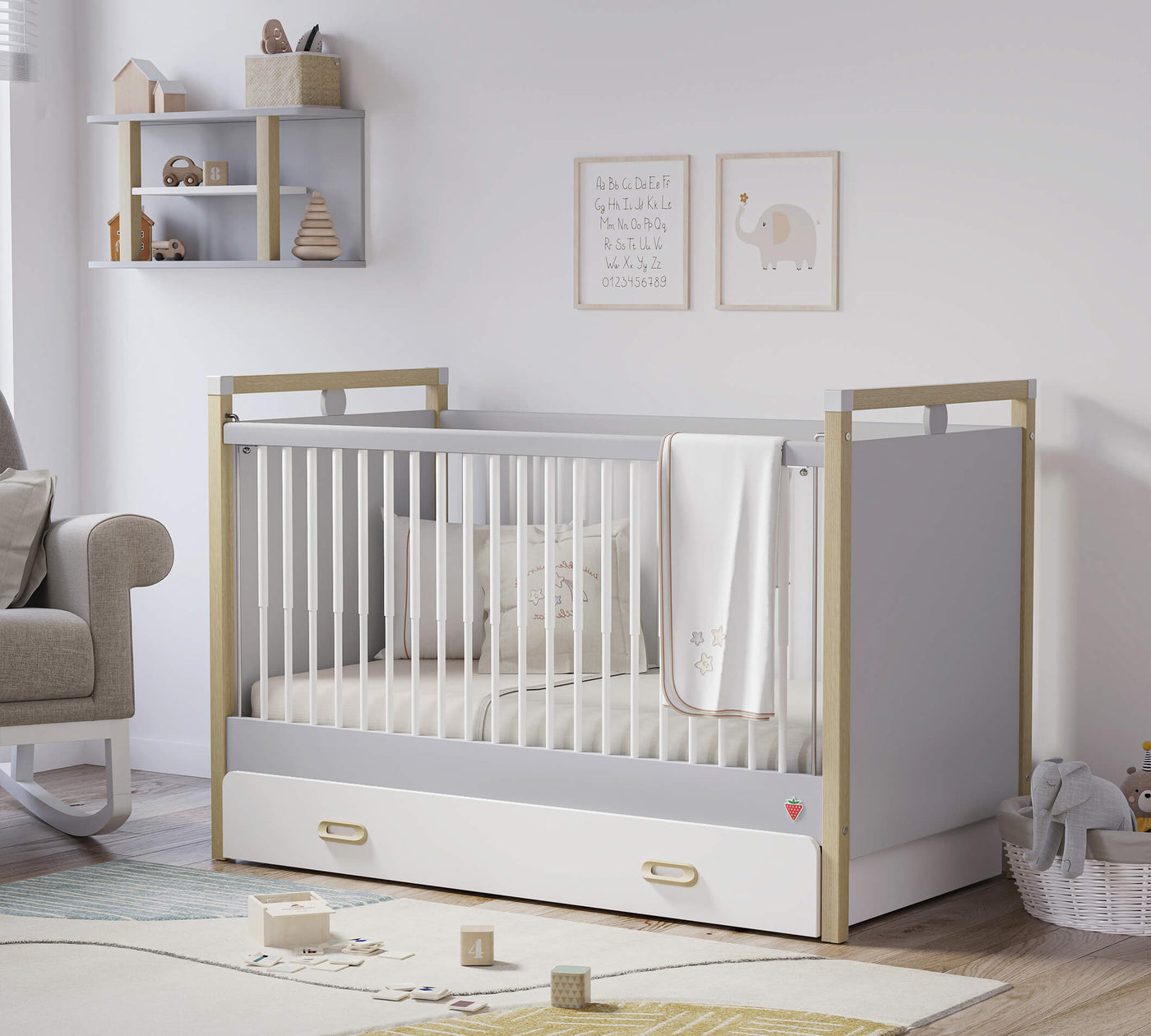 Mino Baby Bed (70x140 cm)