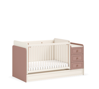 Baby Elegance Swinging-convertible Baby Bed (70x115-70x160 cm)