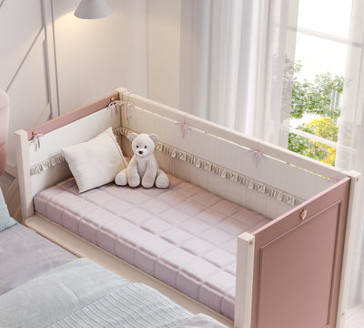 Baby Elegance With Wheel Baby Bed Oak (60x120 cm)