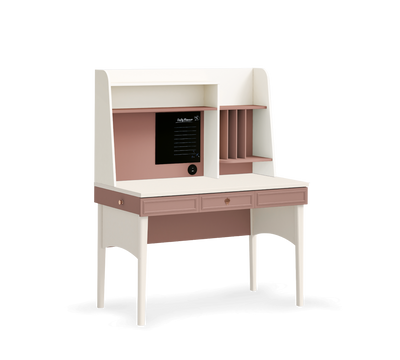 Elegance Yüksek Study Desk With Unit