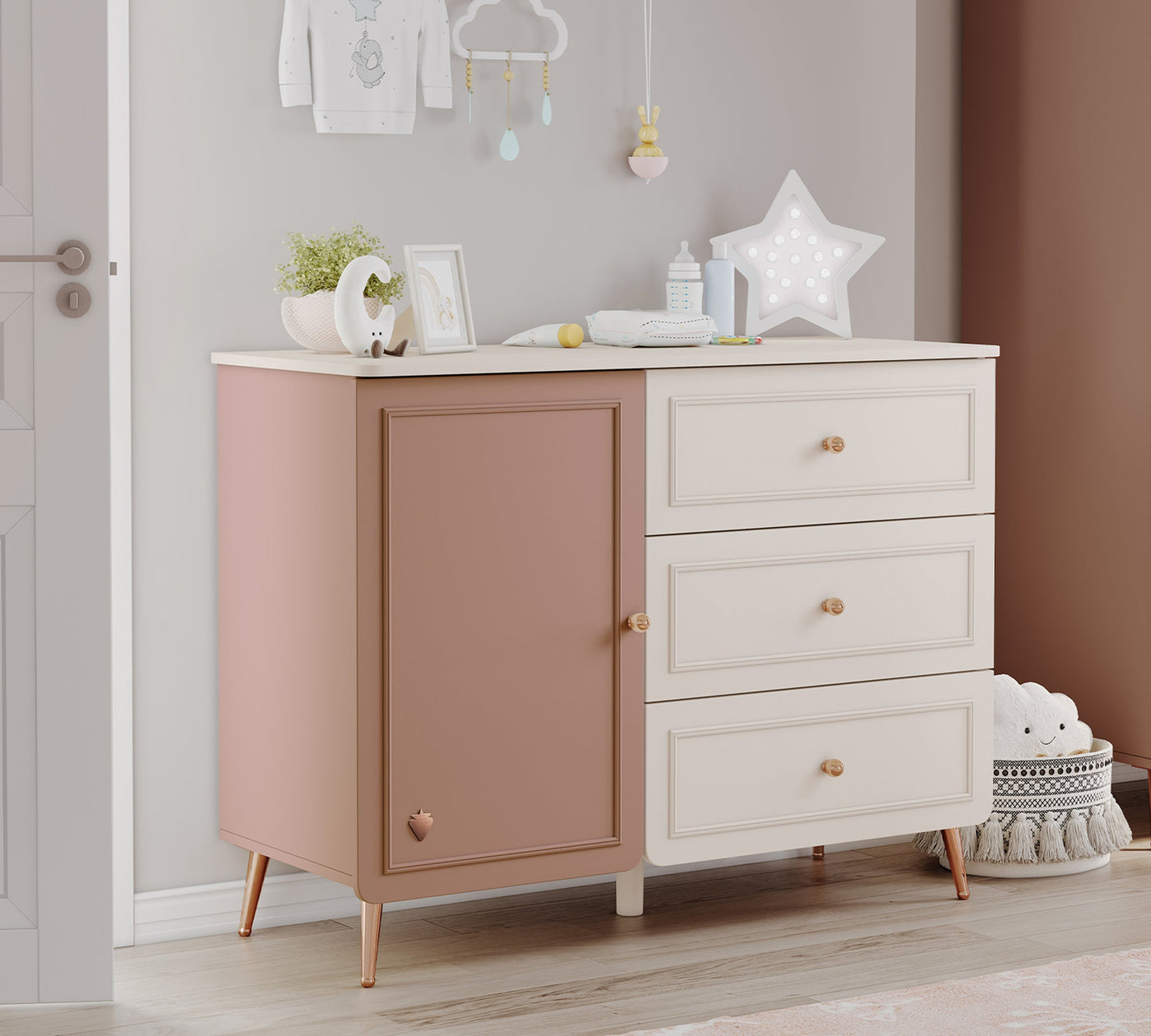 Baby Elegance Door Dresser