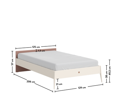 Elegance Headless Bed (120x200 cm)