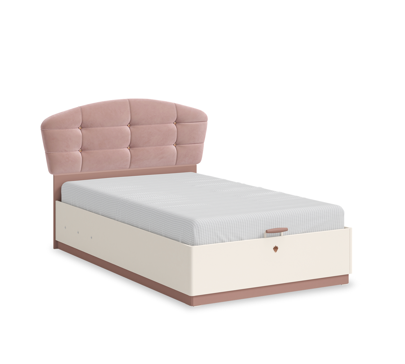 Elegance Headless Bed With Base (120x200 cm)