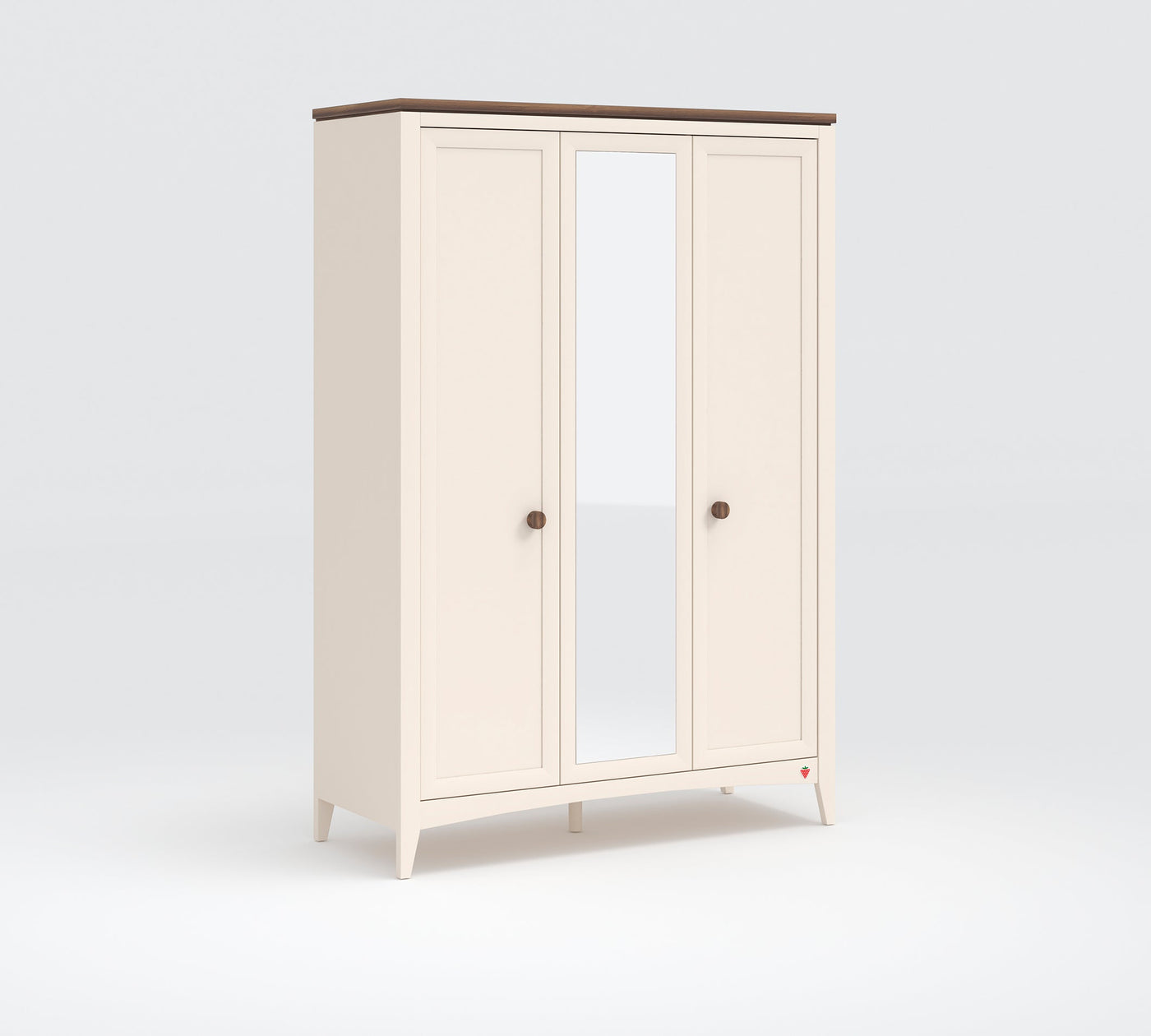 Lapel 3 Doors Wardrobe