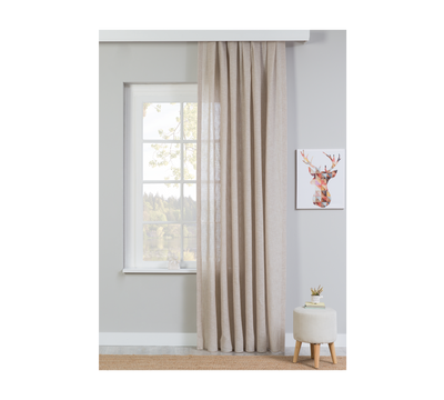 Dressy Vorhang Beige (100x260 cm)