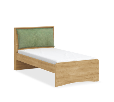 Headboard Cushion Green-Brown (100x200 cm)