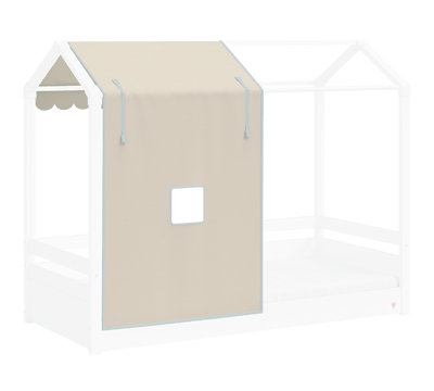 Montes Flat Roof Bed Half Tent Green