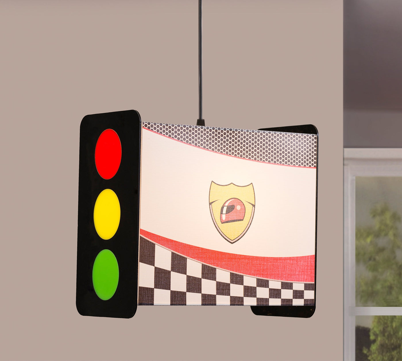 Traffic Light Ceiling Lamp