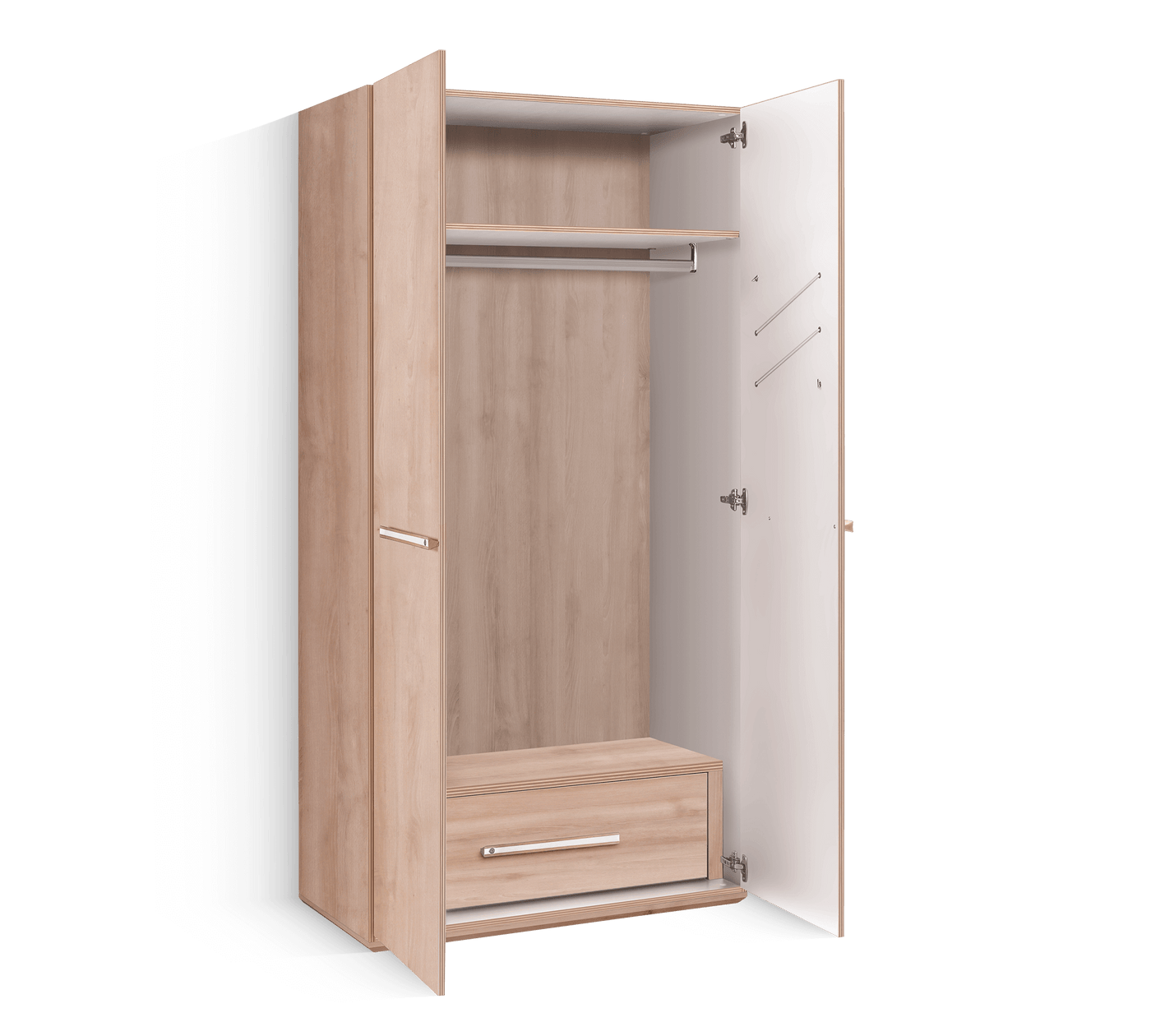 Duo 2 Doors Wardrobe