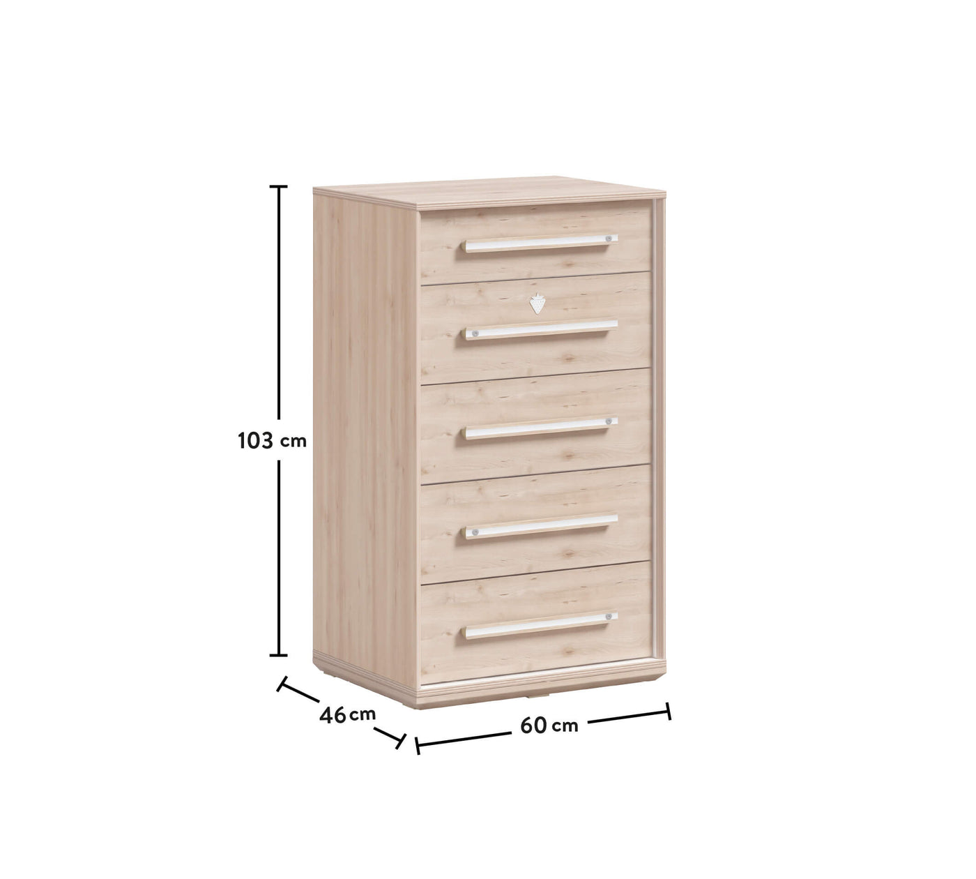 Duo Tall Dresser